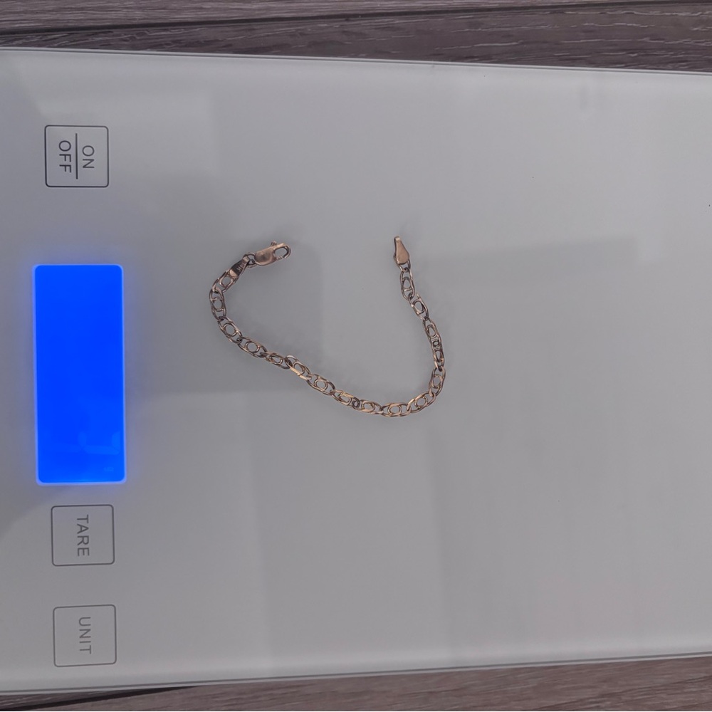 SOLD!    14K Yellow Gold Bracelet, 3G
